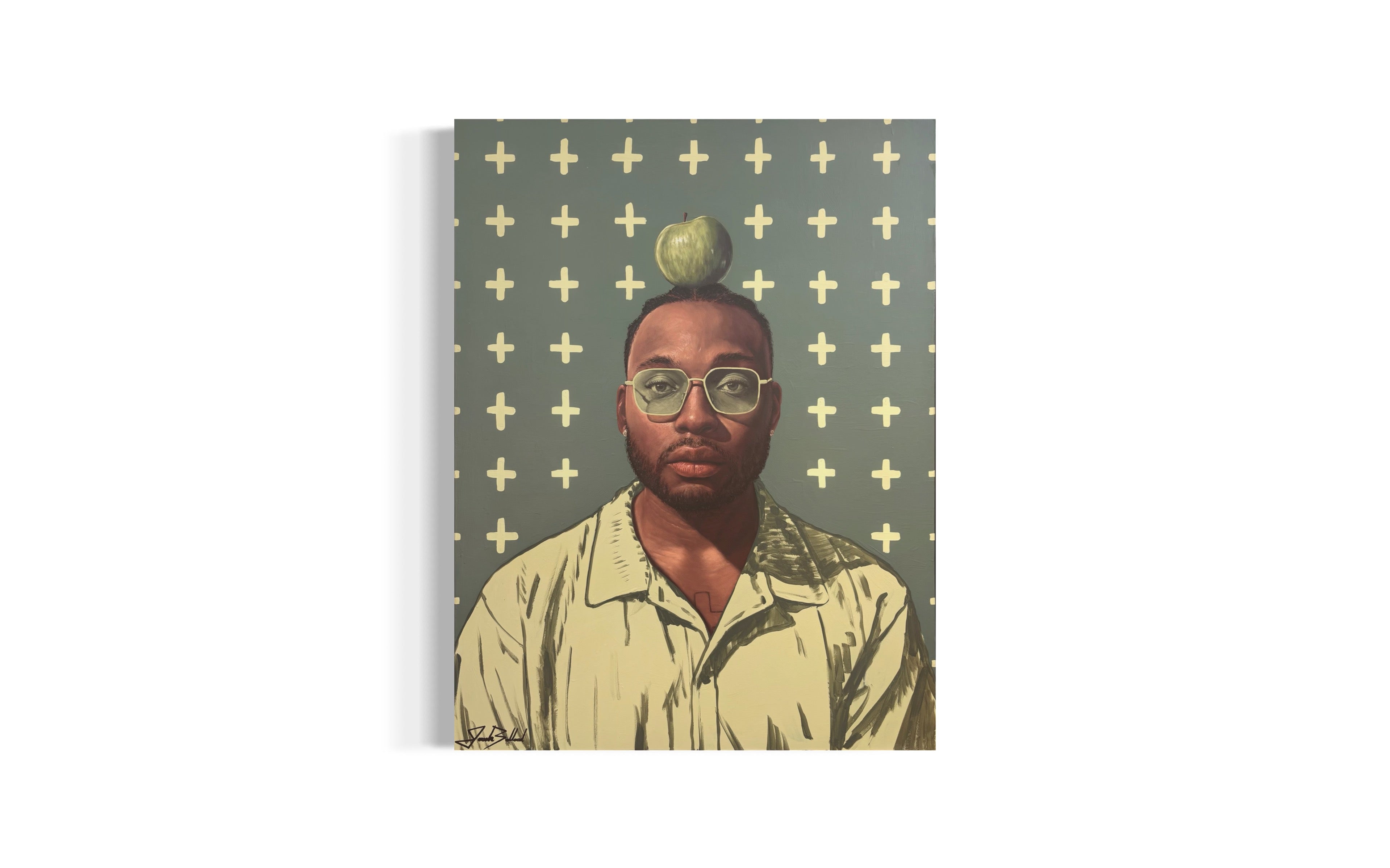 Green Apple Canvas Print