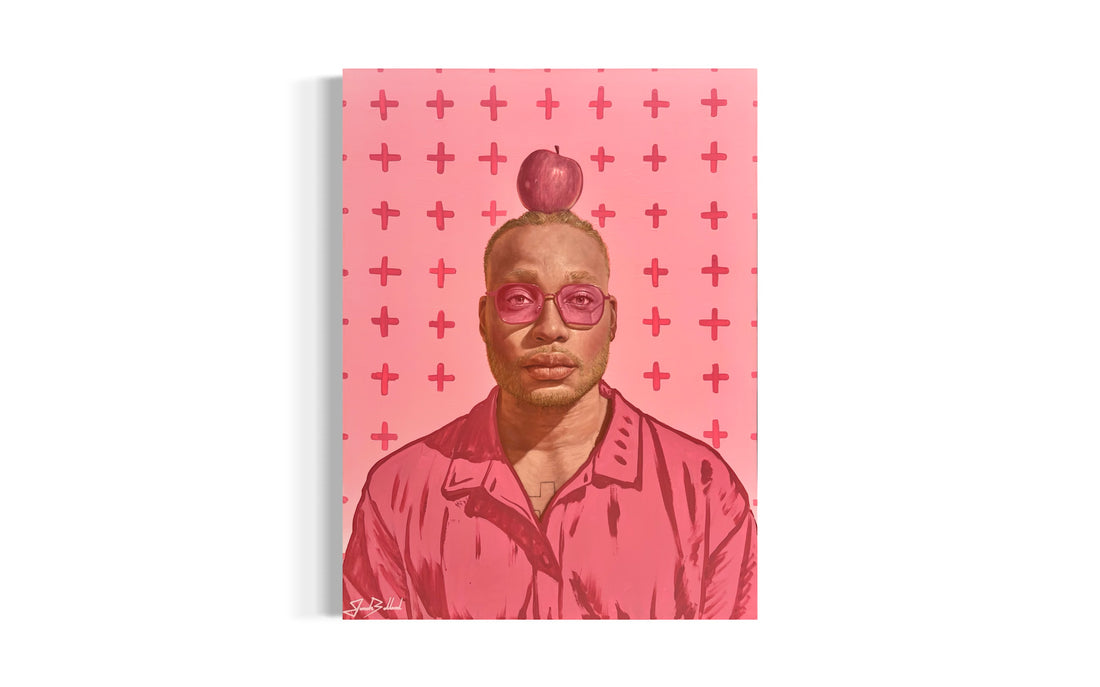 Red Apple Paper Print