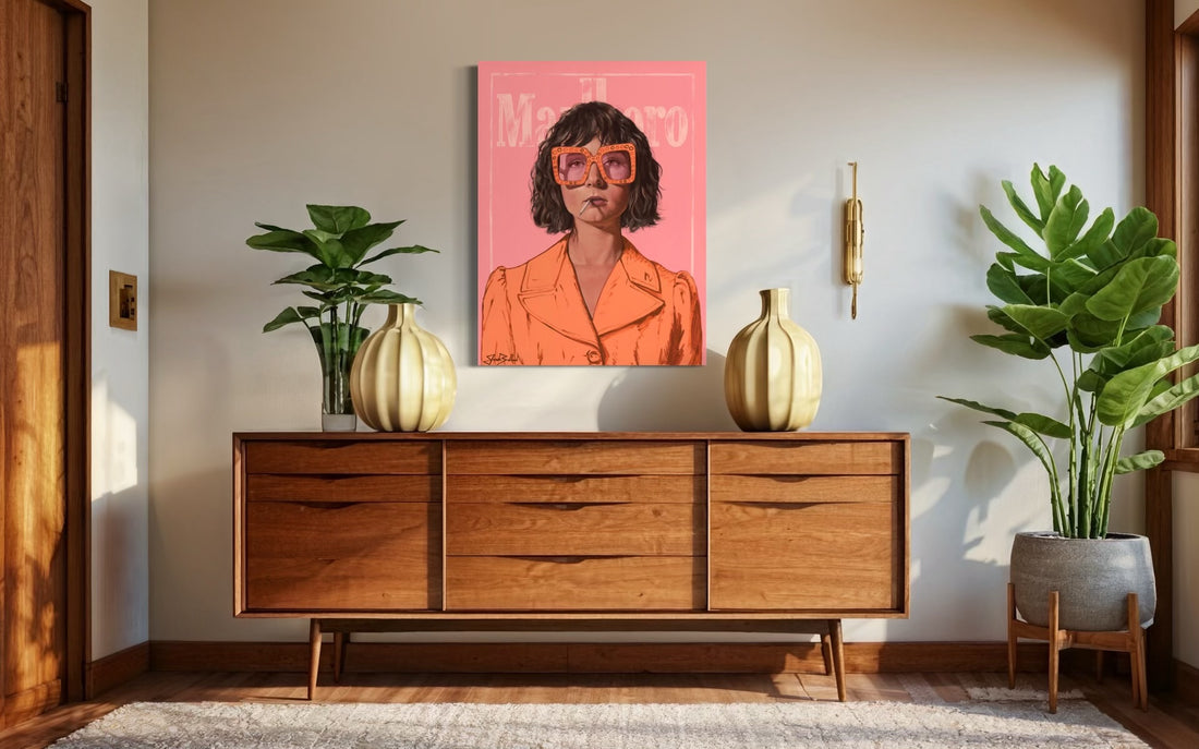 Leah’s Marlboro contemporary western canvas print by Jonah Ballard – ready-to-hang wall art