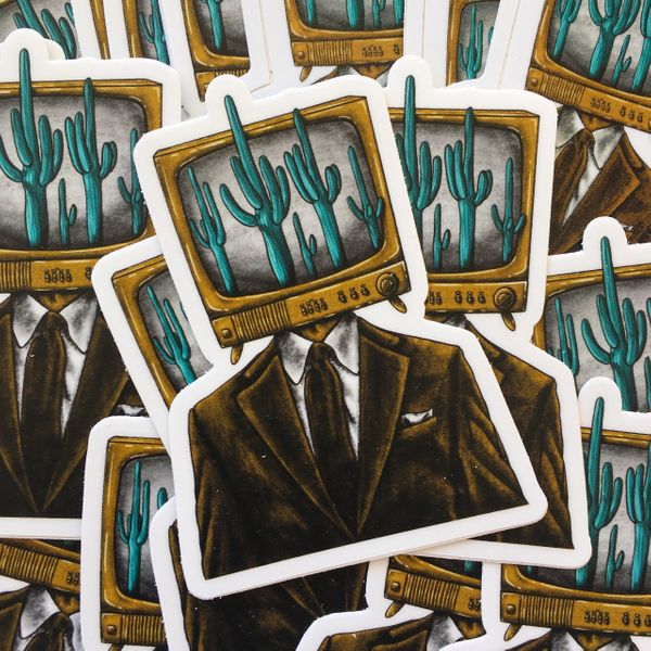 The Painted Ladies- Arizona Anchorman Sticker