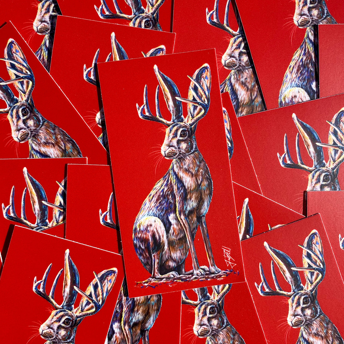 Jackalope Sticker