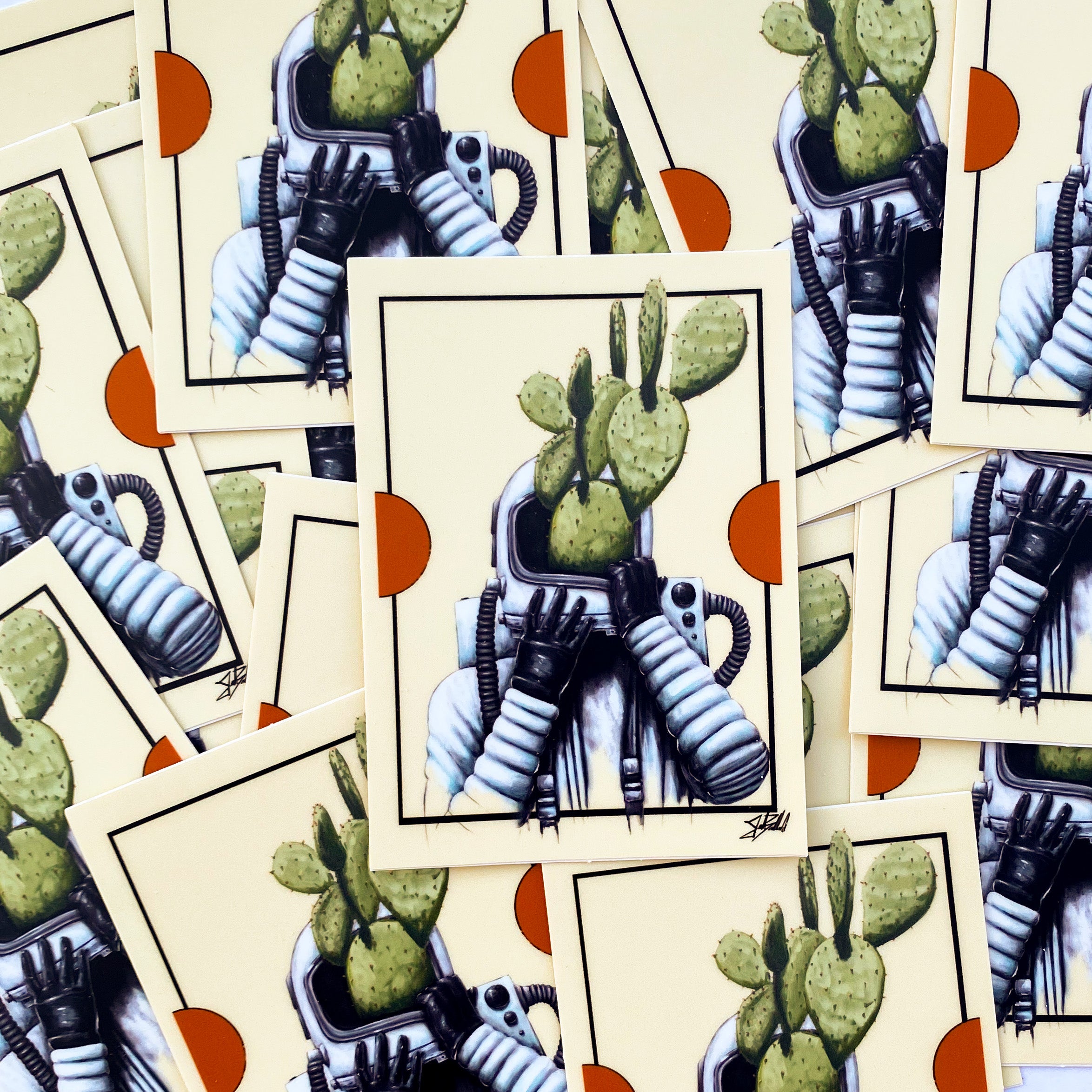 Sonoran Astronaut Sticker