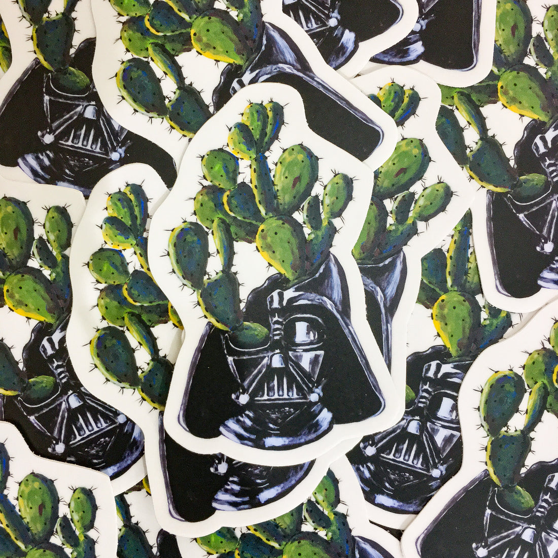 The Painted Ladies- Darth Vader Sticker