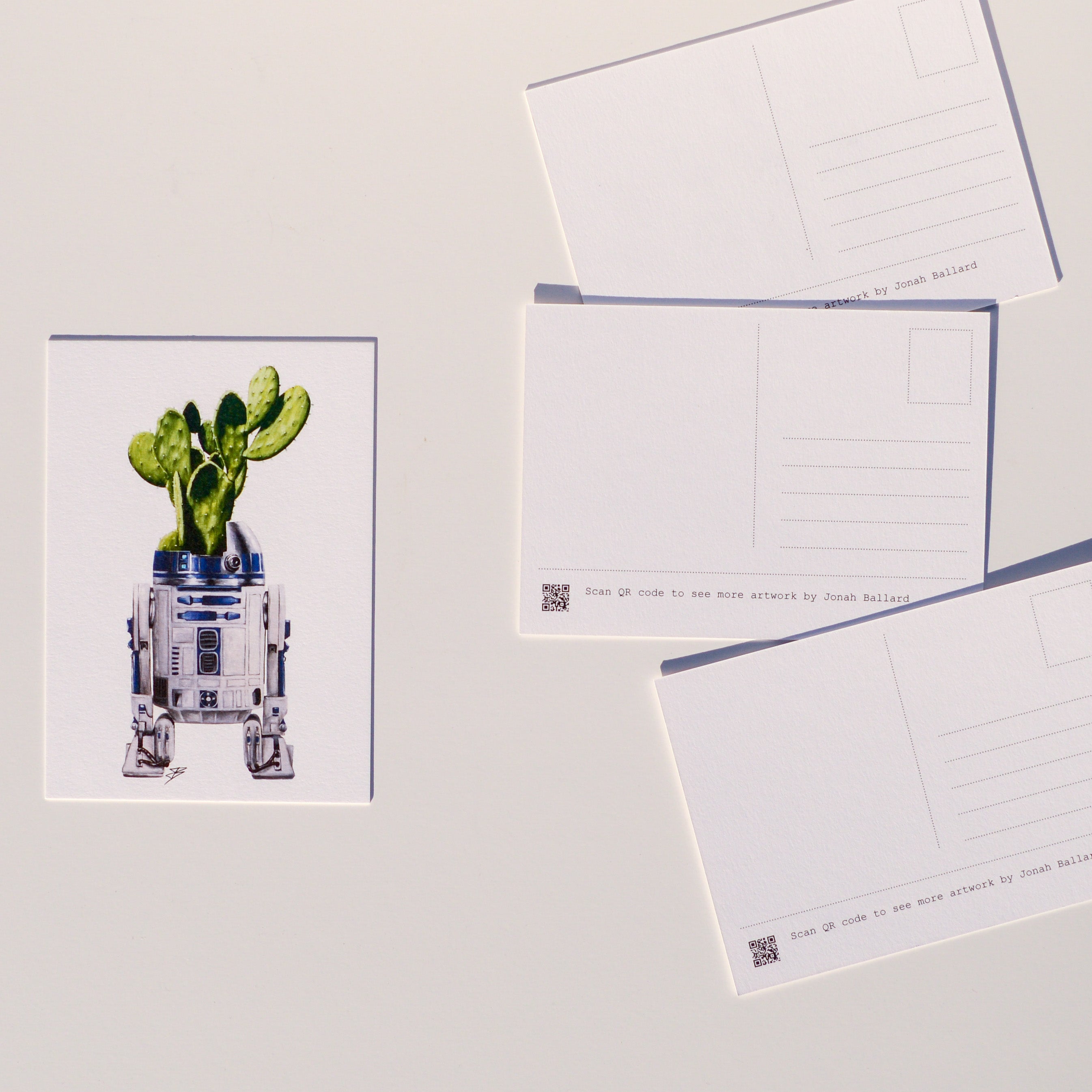 R2D2 Postcard