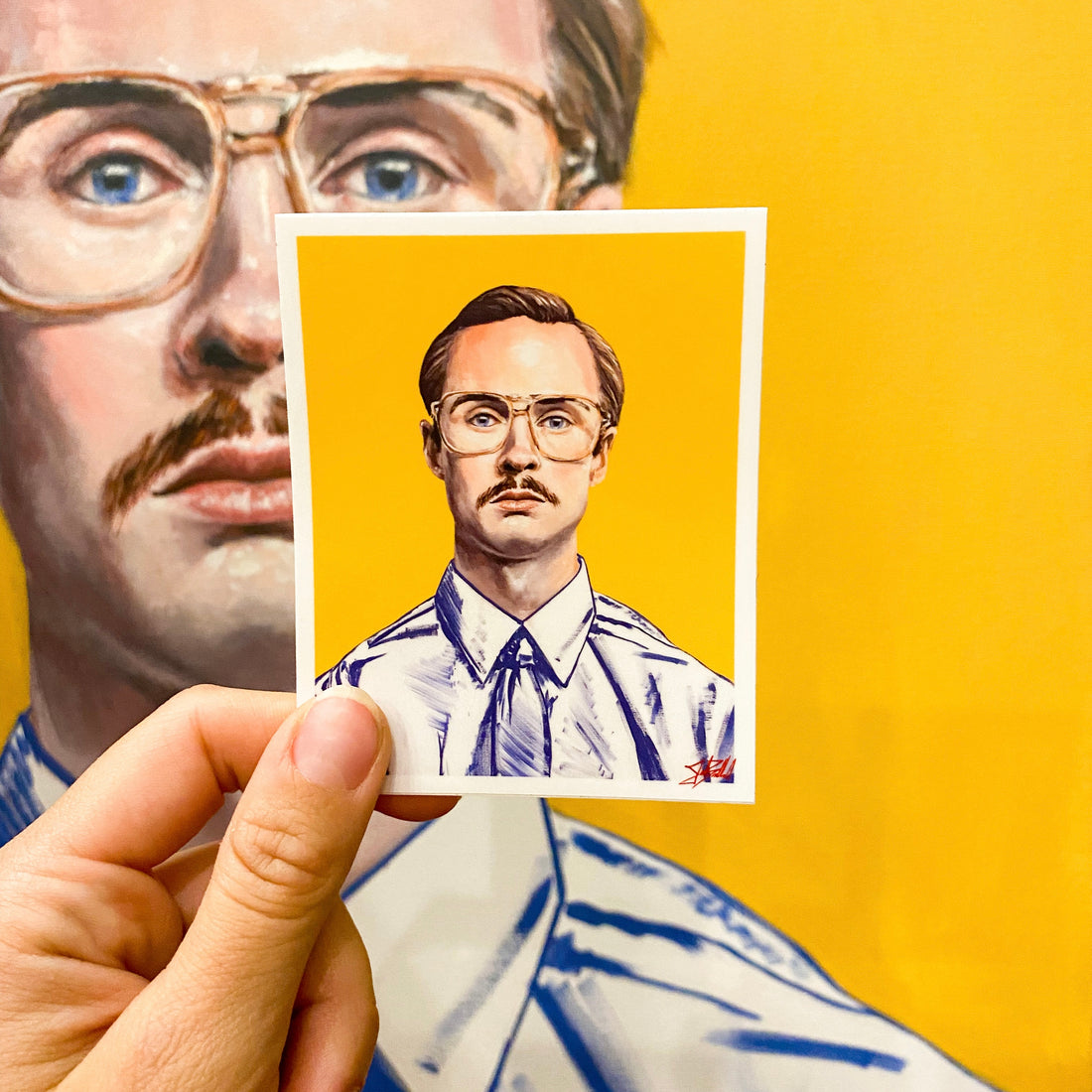 Kip Dynamite Sticker
