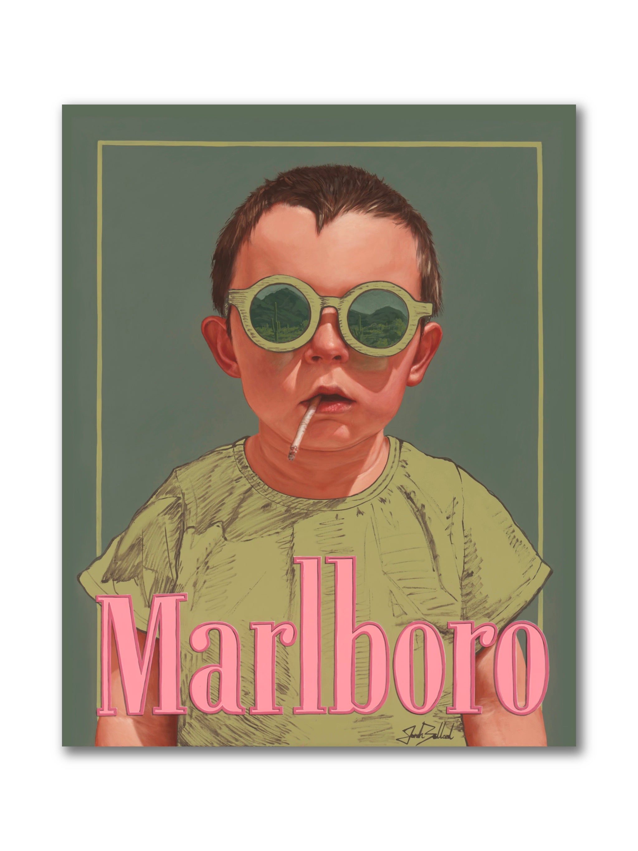 Judes Marlboro Paper Print