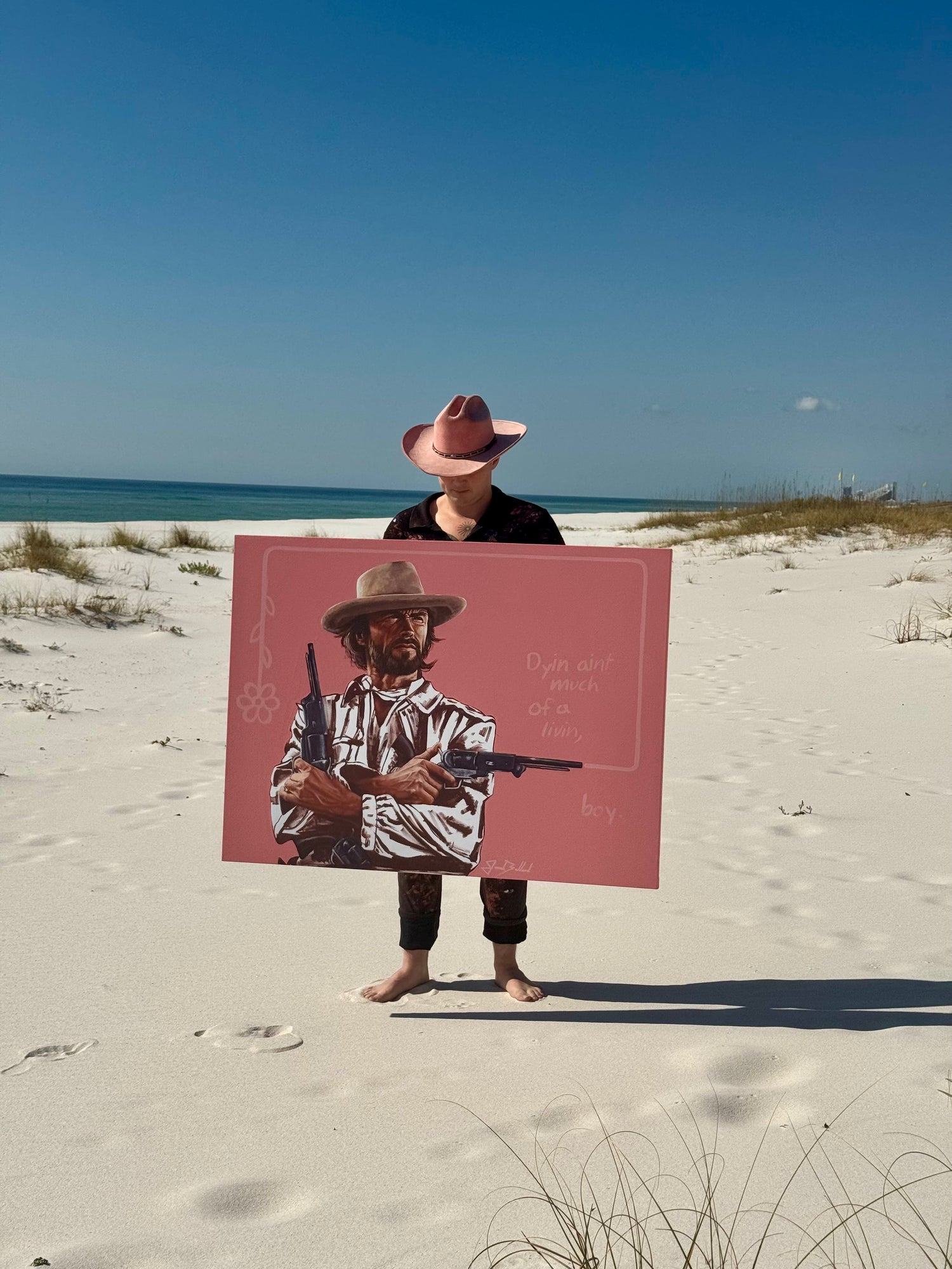 Outlaw Josey Wales Canvas Print