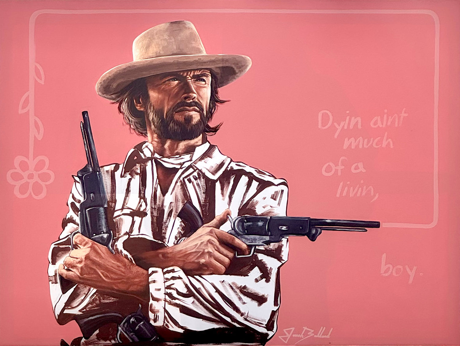 Outlaw Josey Wales Canvas Print