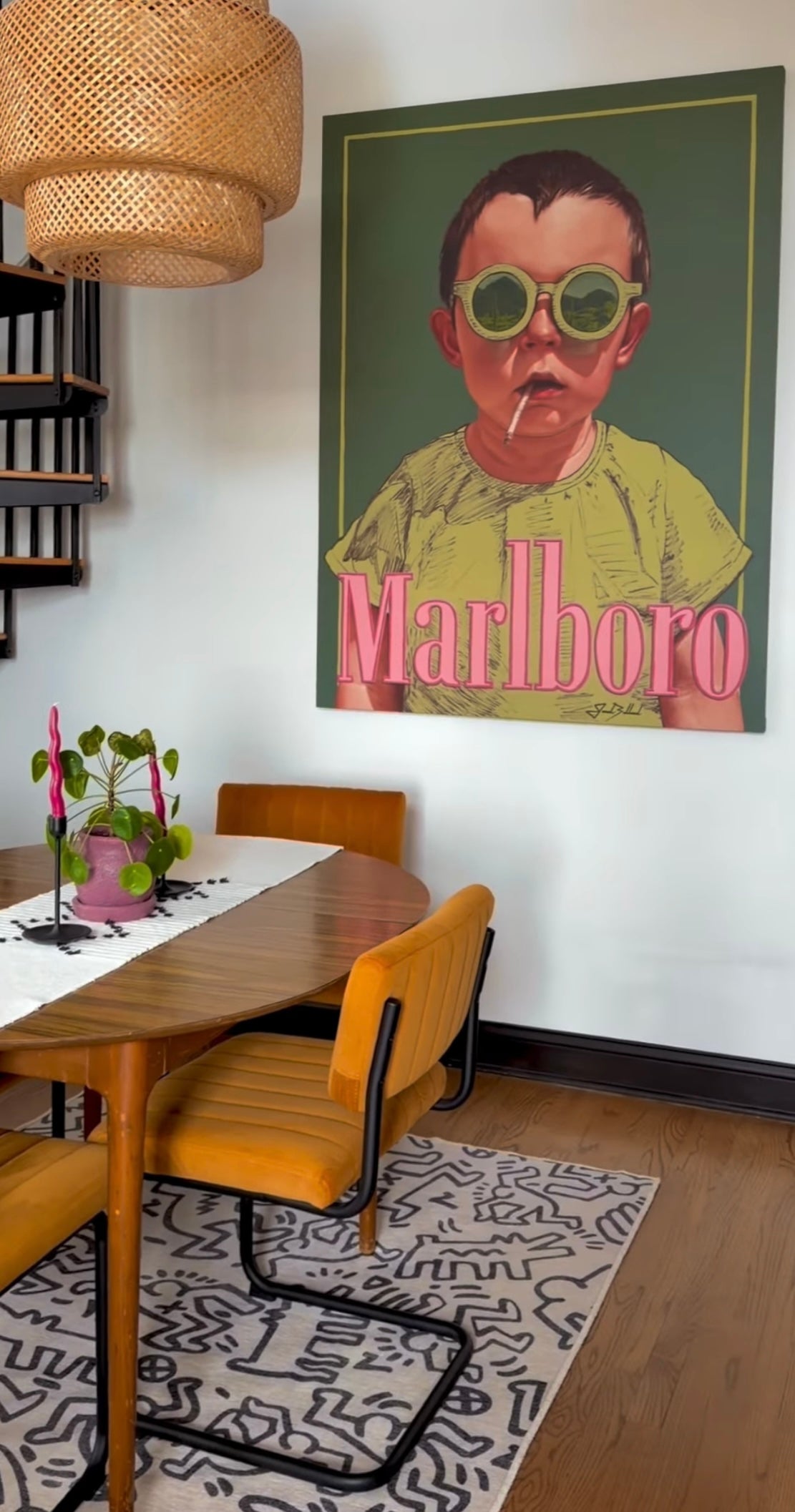Judes Marlboro 36"x48" Canvas Print
