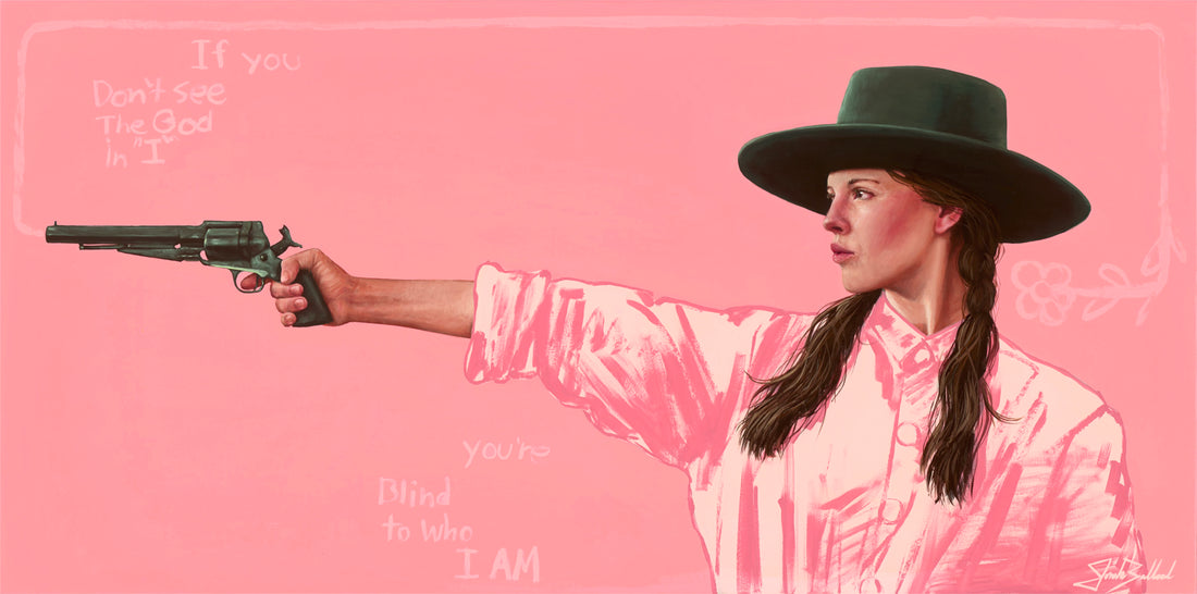 Acrylic painting symbolizing the power of I Am – Jonah Ballard canvas print
