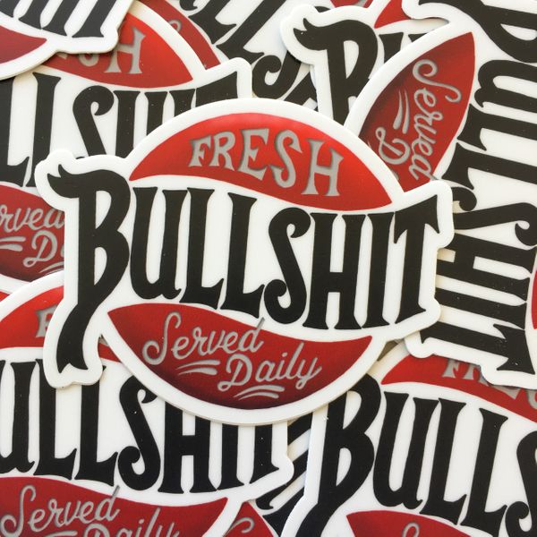 Fresh Bullshit Sticker