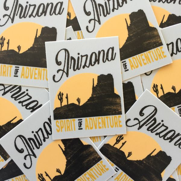 The Painted Ladies- Arizona Adventure Sticker