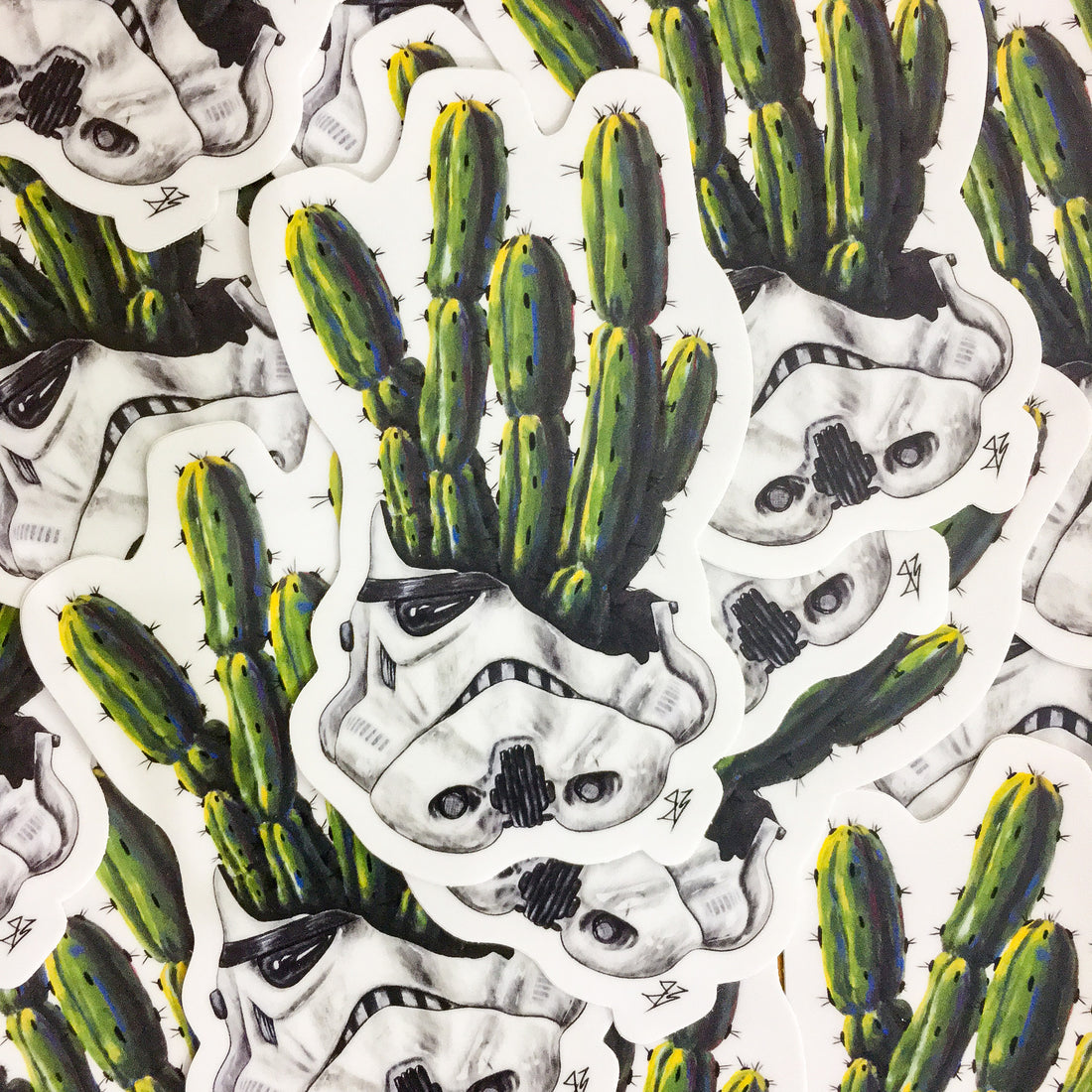 The Painted Ladies- Stormtrooper Sticker